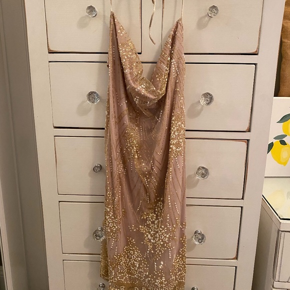 Time Machine Dress Champagne from Hello Molly - Picture 9 of 12